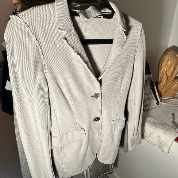 Harris Wharf London  Light Gray  Blazer - Picture 3 of 15